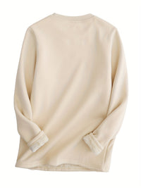 Comfortable Oversized Women's Sweatshirt - Elina