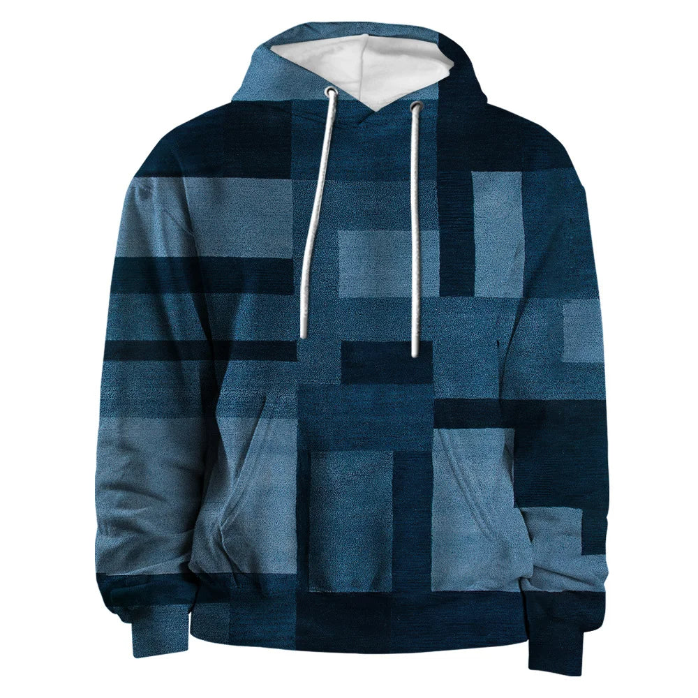 Sammy Jackson™ 3D Kraciasta Bluza z Kapturem | Urban Vibes oversize sweter