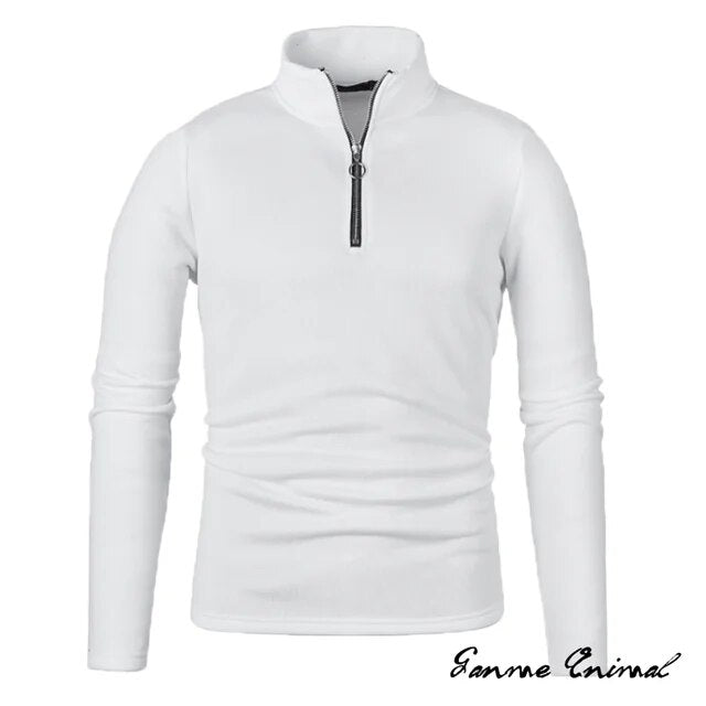 Sweter Sammy Jackson™ z zamkiem | Grubszy sweter z półzamkiem