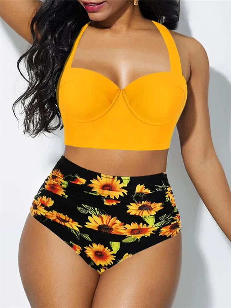 Sammy Jackson™ Maxine Plus Size Bikini | Vrolijk & Stijlvol