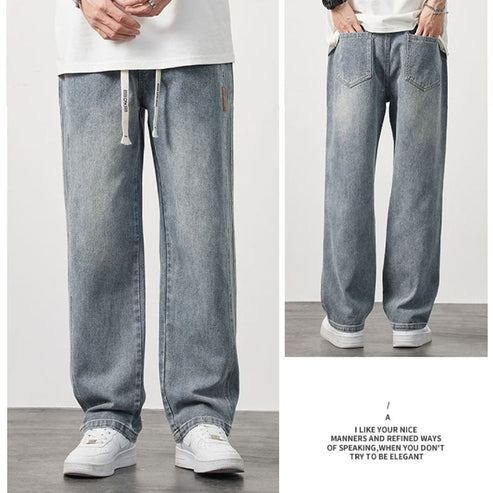 Airy Men’s Jeans with Straight Leg – Julian