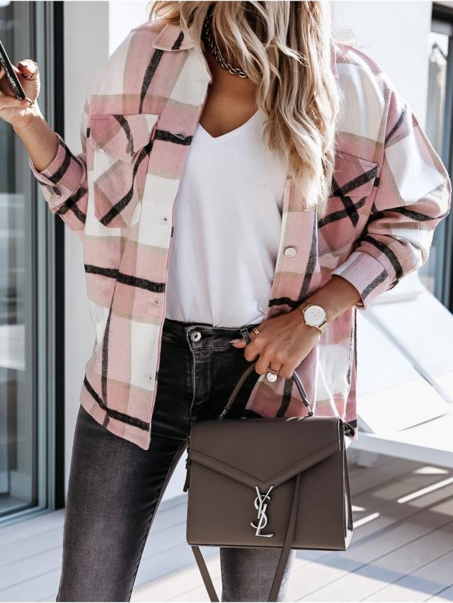 Stylish Women's Autumn Cardigan - Sophie