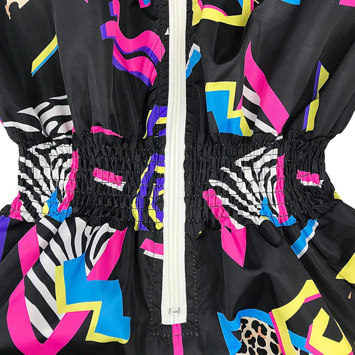 Retro Women's Windbreaker Jumpsuit - Elodie