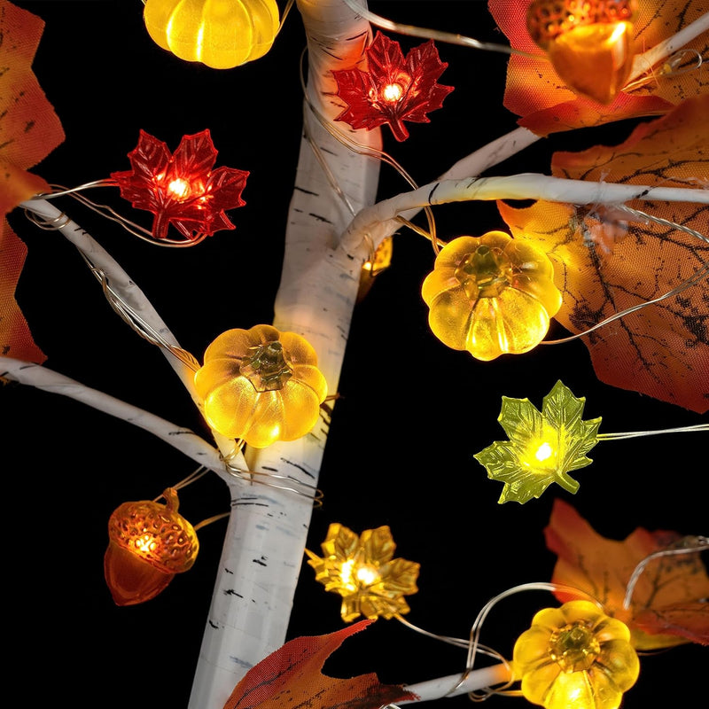 3D Eikel Herfst Lichtsllinger (3 m) - HarvestGlow