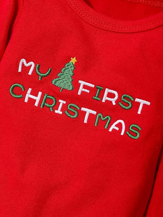 Baby’s First Christmas Outfit - TinyHoliday