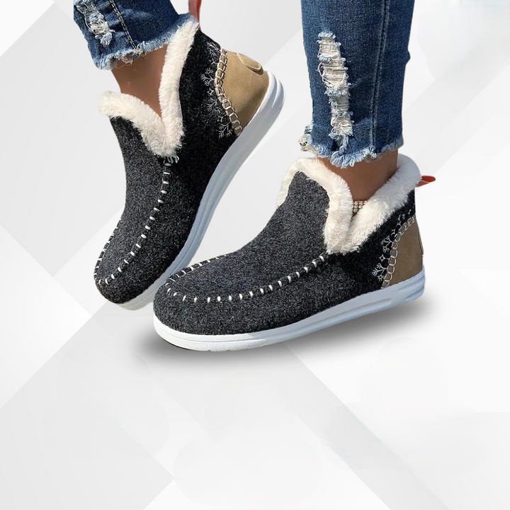 Women's Slippers with Plush Lining – Valeria