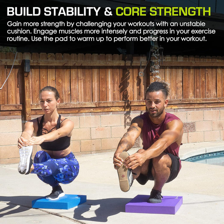 Non-Slip Balance Mat – Padded Foam Mat