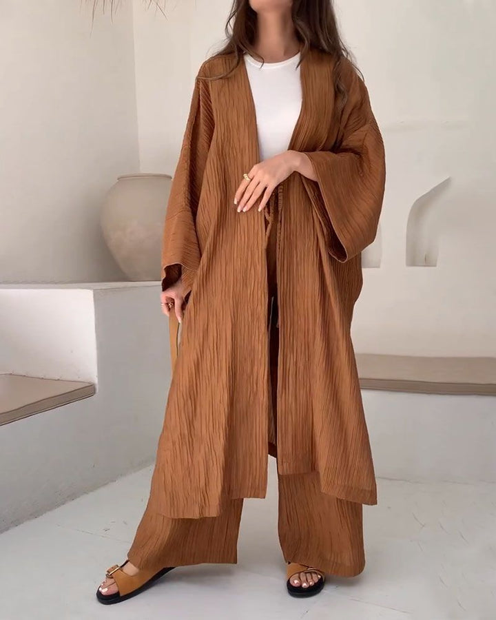 Casual two-piece set for women with jacket and pants - Thalia