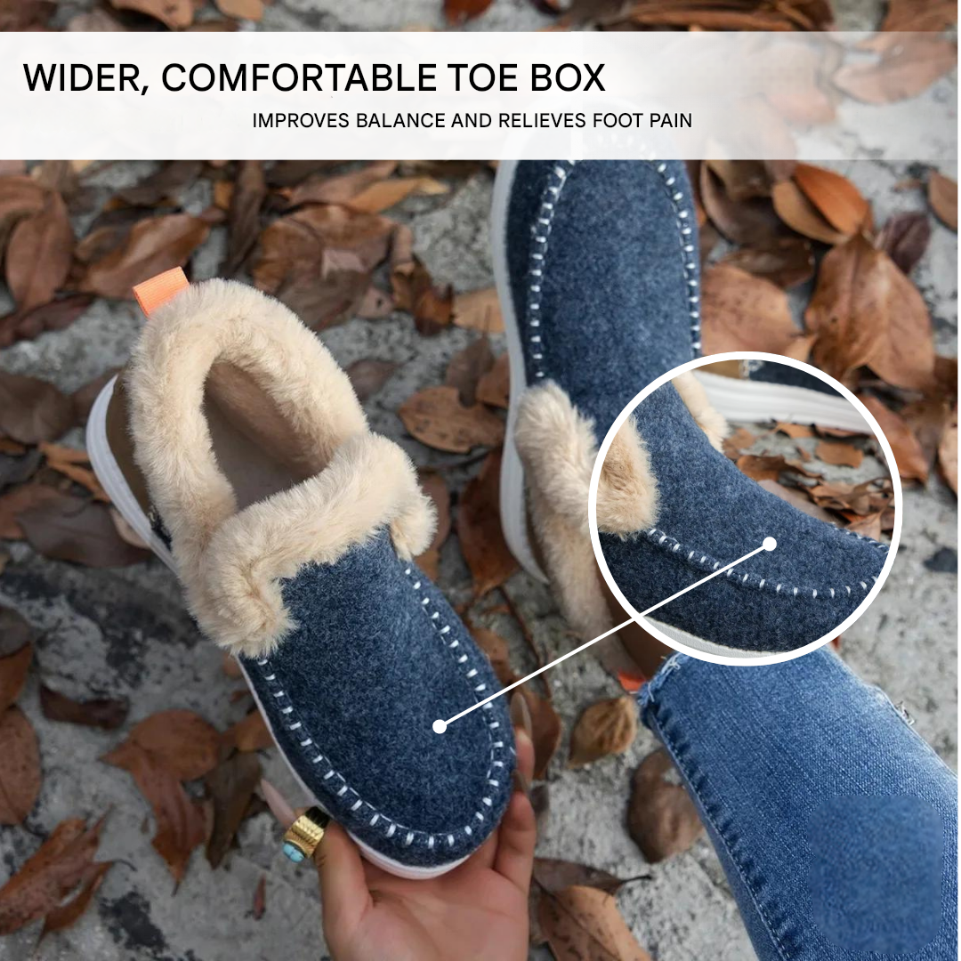 Women's Slippers with Plush Lining – Valeria