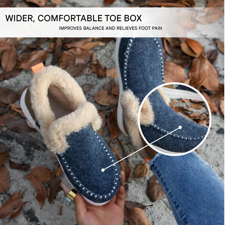 Women's Slippers with Plush Lining – Valeria
