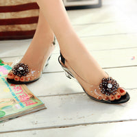 Shiny Wedge Heels – Sofia