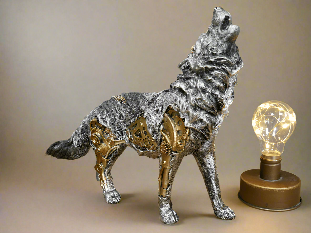 Mechanical Punk Animal Sculptures - GearBeast