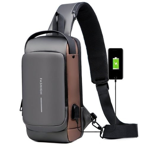 Stijlvolle Anti-Diefstal Crossbody Tas - Nina