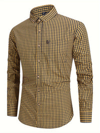 Checked Men's Shirt with Comfortable Fit – Jules