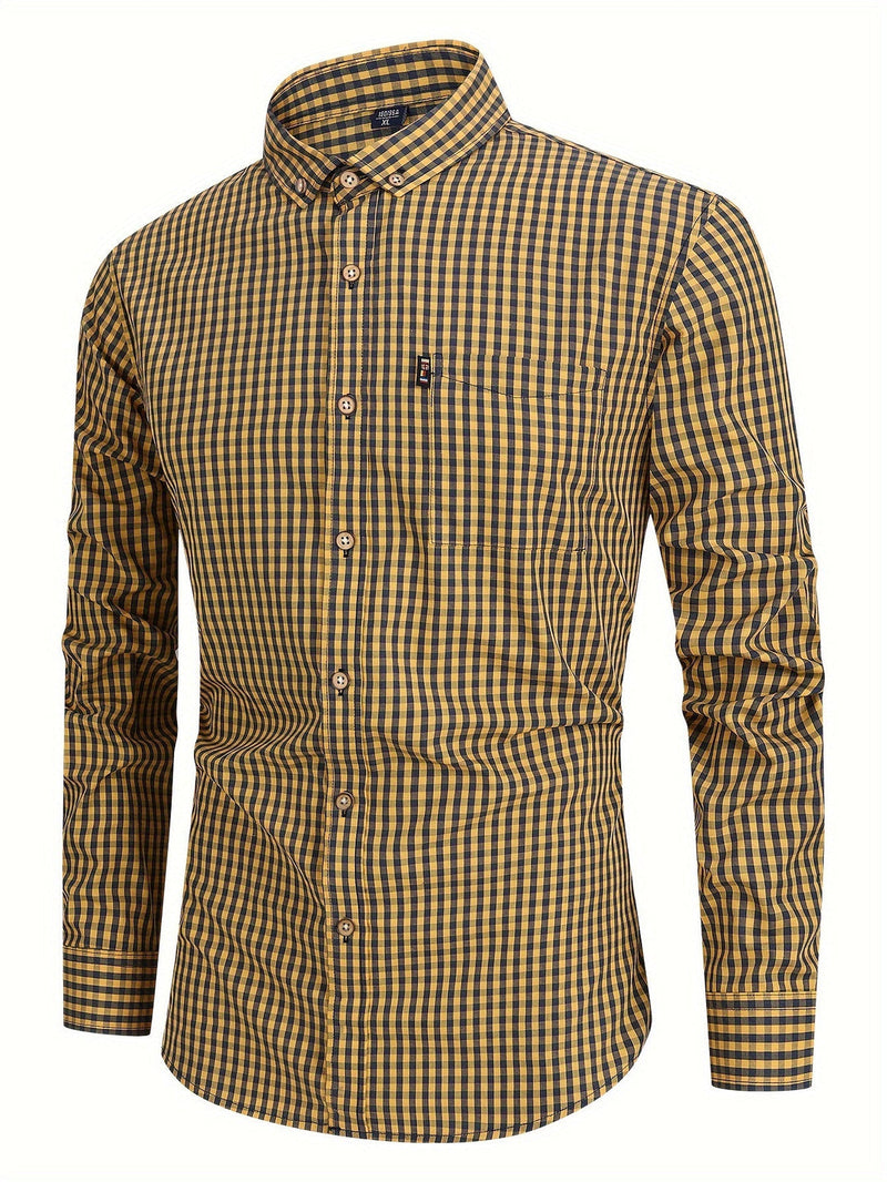 Checked Men's Shirt with Comfortable Fit – Jules
