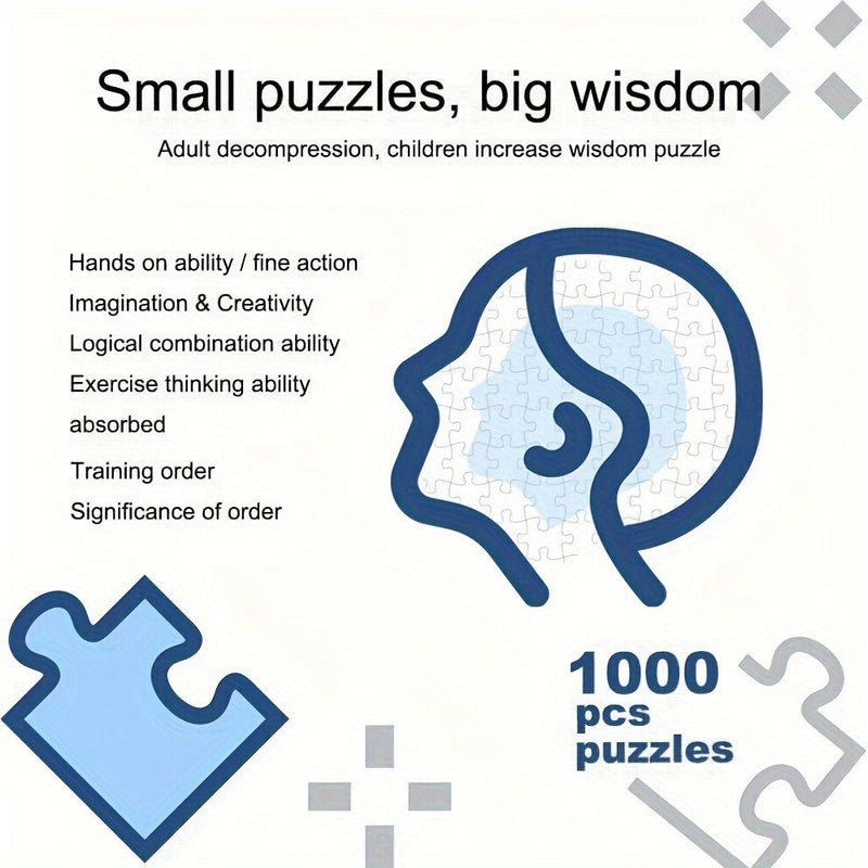 1000-delige Ronde Sterrenbeeld Puzzel - ZodiacDreams