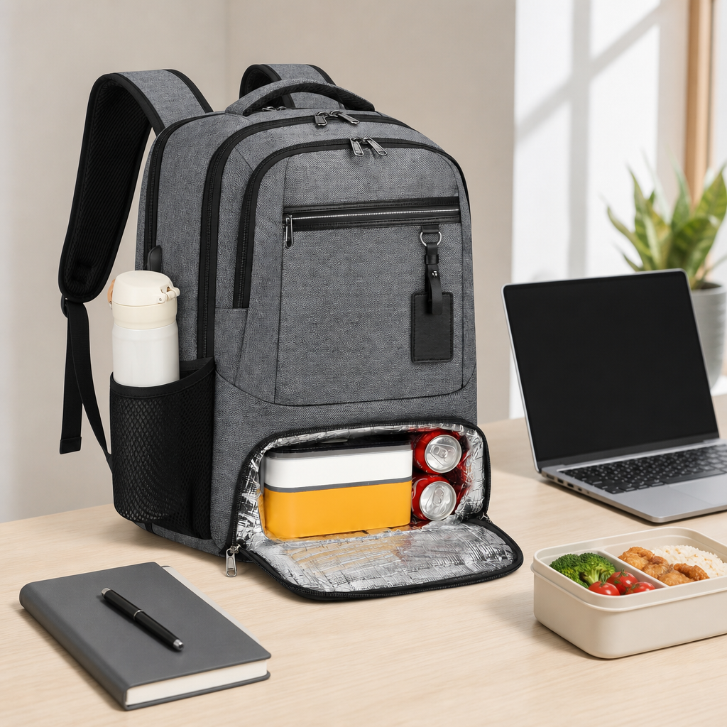 Waterdichte Rugzak met Laptopvak & Koelvak – Packero