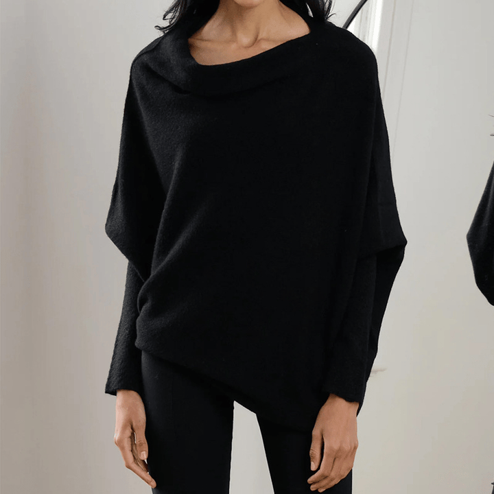 Trendy Off-Shoulder Sweater for Women - Livia