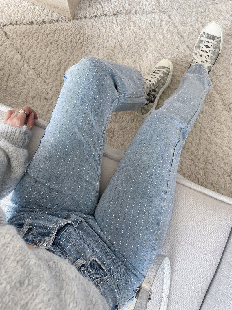 Glitter Dames Jeans - Luminara