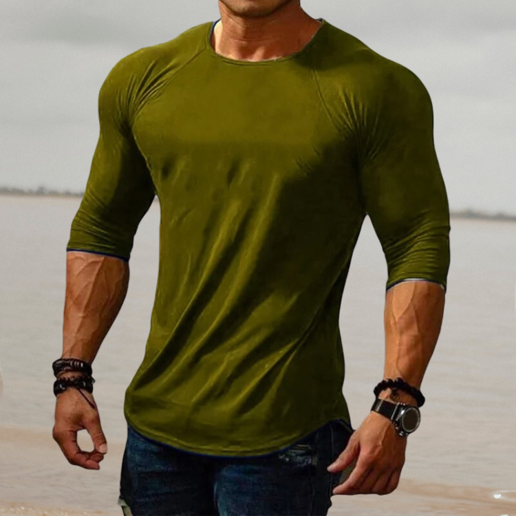 Stylish Men's Slim Fit Stretch Shirt - Felix