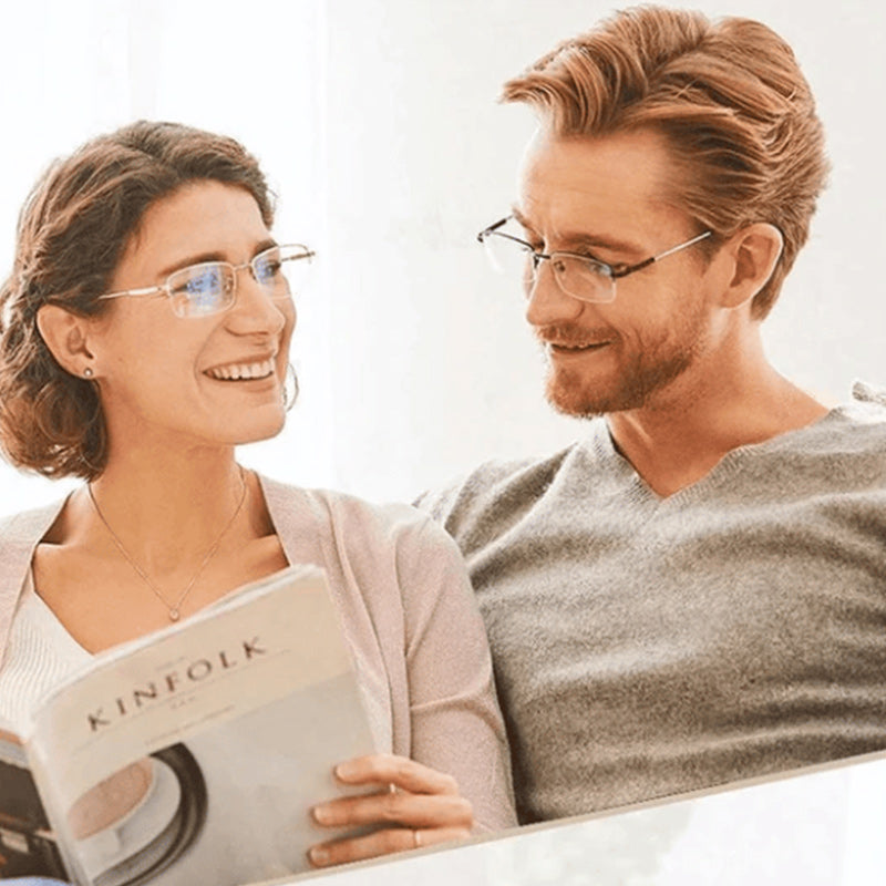 Zaawansowane multifokalne okulary do czytania z filtrem niebieskiego światła - SapphireView