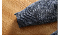 Sweter Sammy Jackson™ Bart | Wełniany sweter z półzamkiem