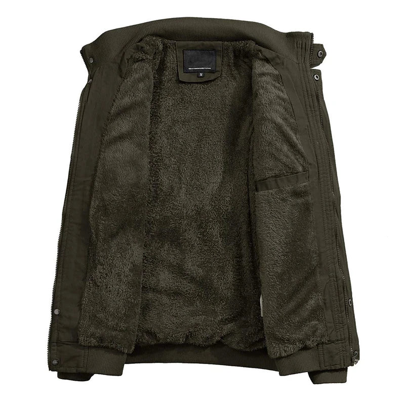 Sammy Jackson™ Abel Winter Bomber Jacket | Warm Tough Winter Coat