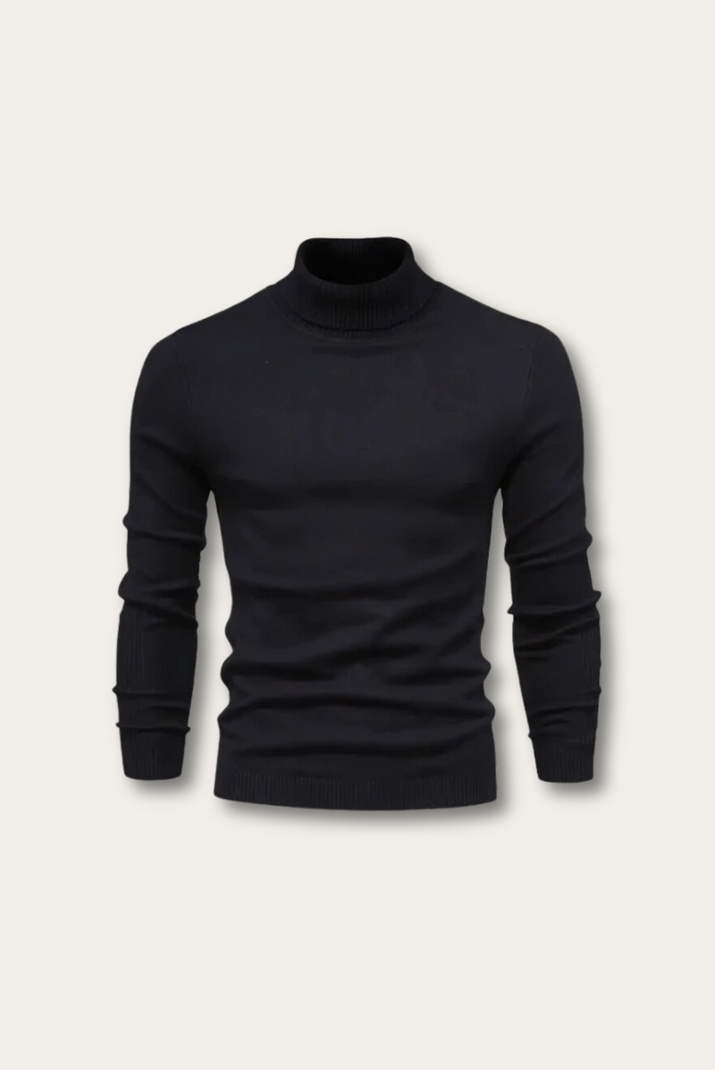 Luxury Men's Turtleneck Sweater - Adrian
