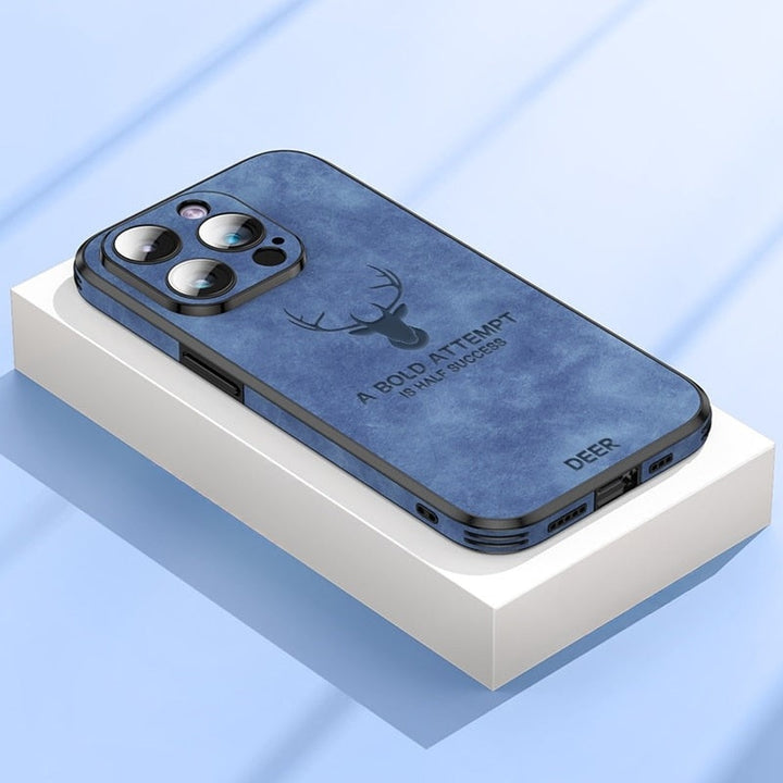 Luxury Deer Leather iPhone Case – Veltro