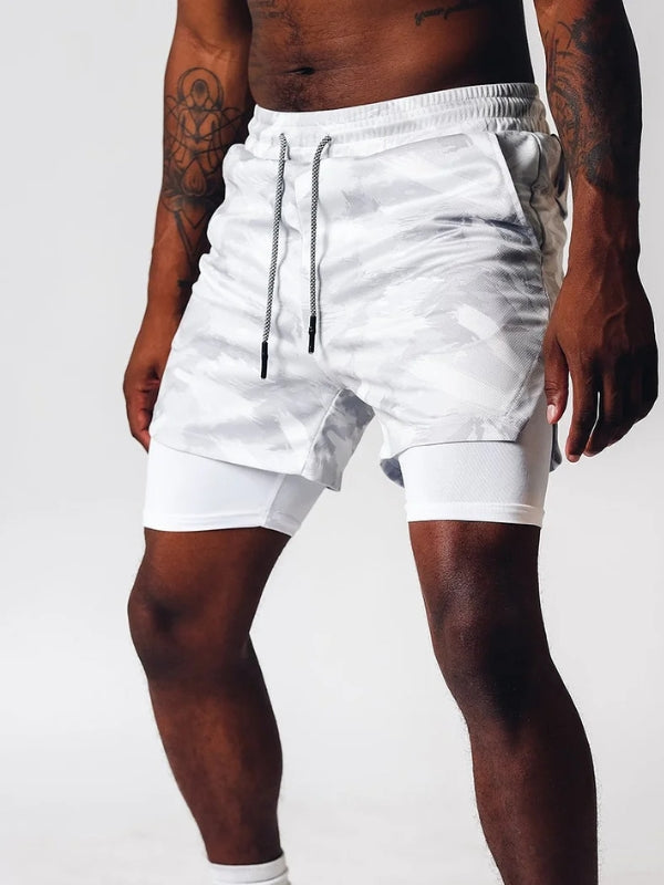 2-in-1 Zomer Sportshorts voor heren – Felix