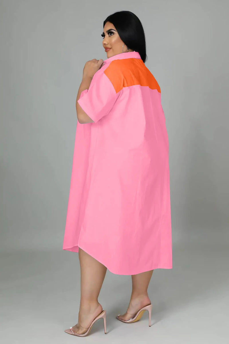 Sammy Jackson™ Lalaine Plus-Size Jurk | Vrolijk & Trendy