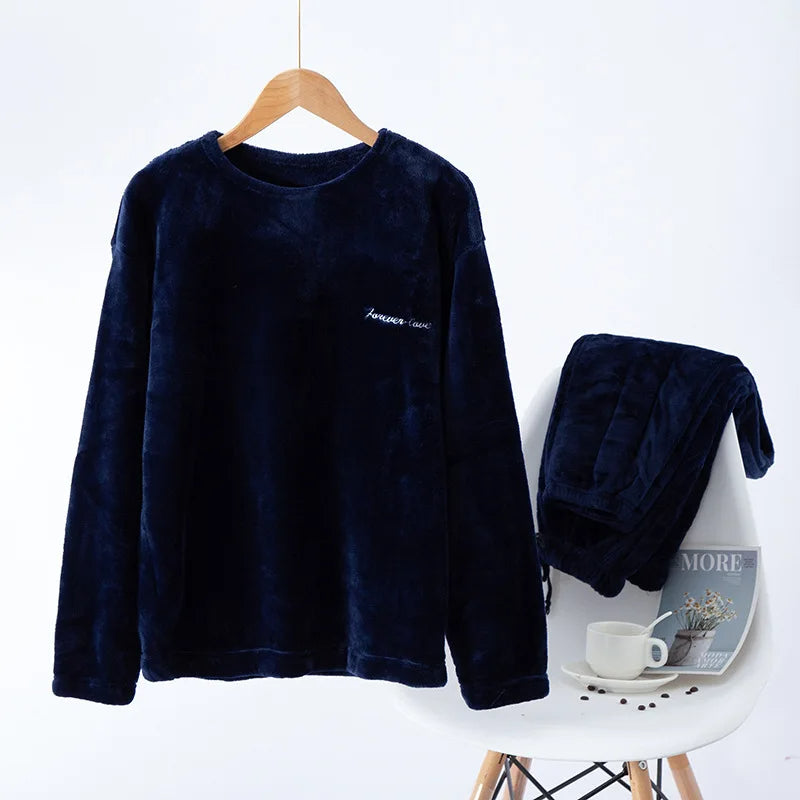 Sammy Jackson™ Winter Chill Pajamas | Warm and soft nightwear for men