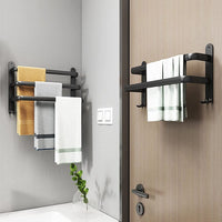 Towel Holder with Hooks - DrySpace