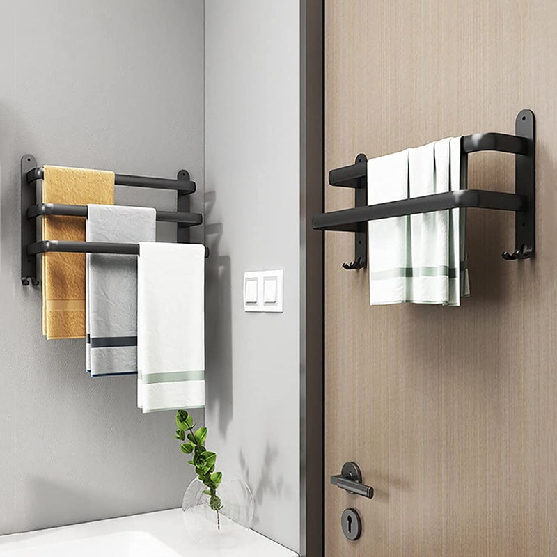 Towel Holder with Hooks - DrySpace