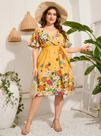 Sammy Jackson™ Sally Midi Dress | Cheerful & Trendy