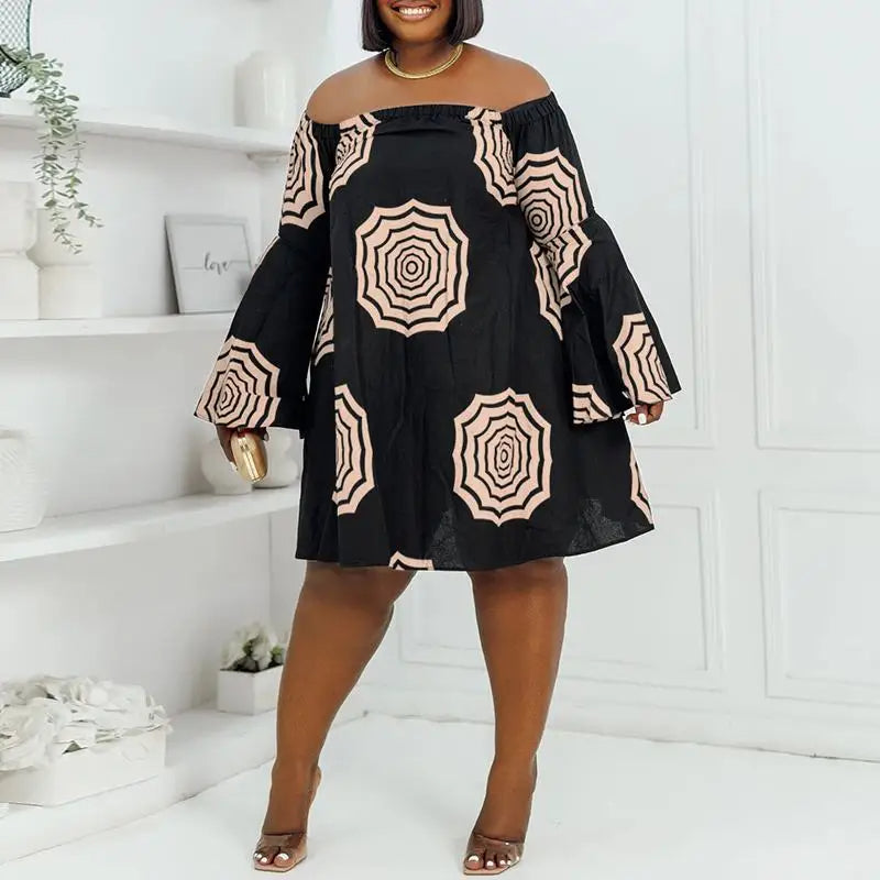 Sammy Jackson™ Celine Plus-Size Dress | Trendy & Casual