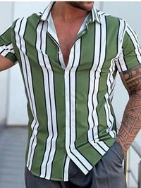 Sammy Jackson™ Koszulka Maurice | W Paski i Casualowa