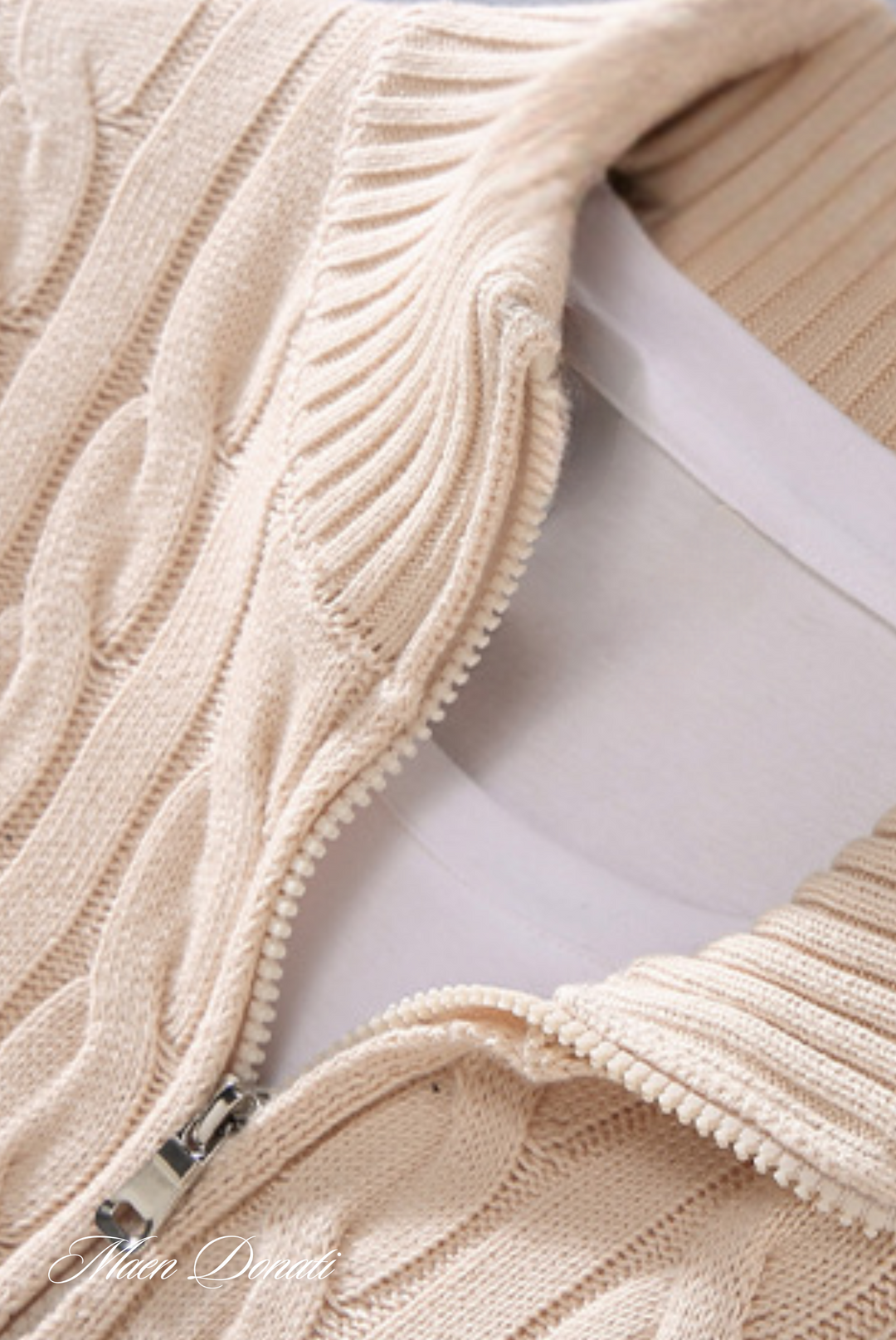 Knitted Men's Turtleneck Sweater - Ethan