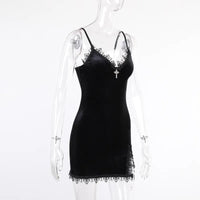 Sammy Jackson™ Julia Mini Dress | Black & Mysterious