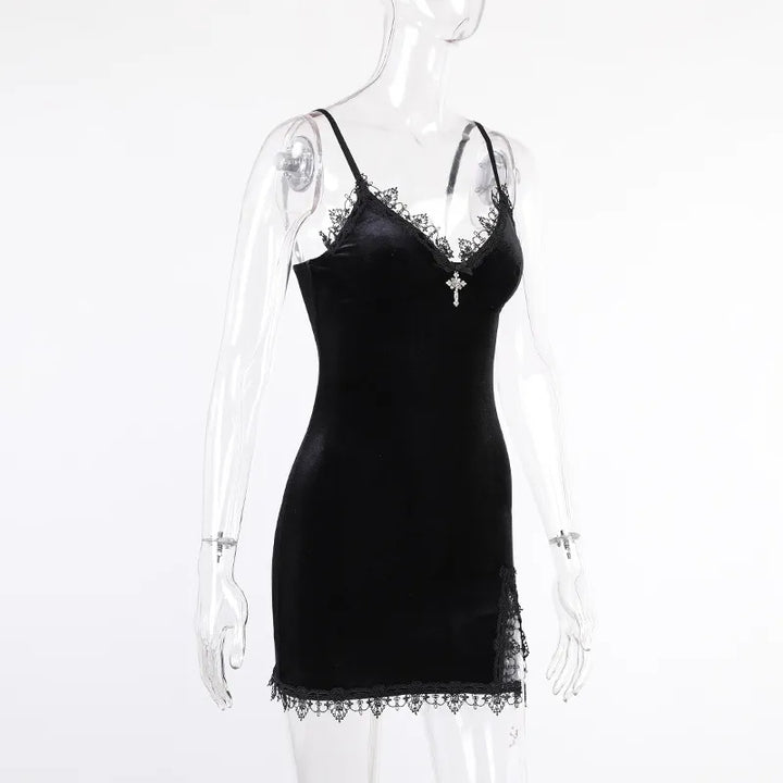 Sammy Jackson™ Julia Mini Dress | Black & Mysterious