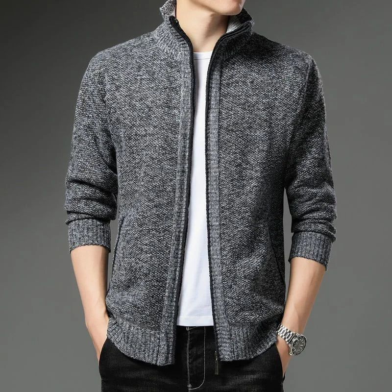 Sammy Jackson™ StripeZip Vest | Trendy striped winter vest