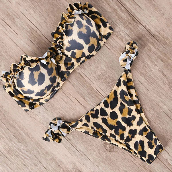 Sammy Jackson™ Lara Jungle Queen Bikini | Bez ramiączek i seksowny