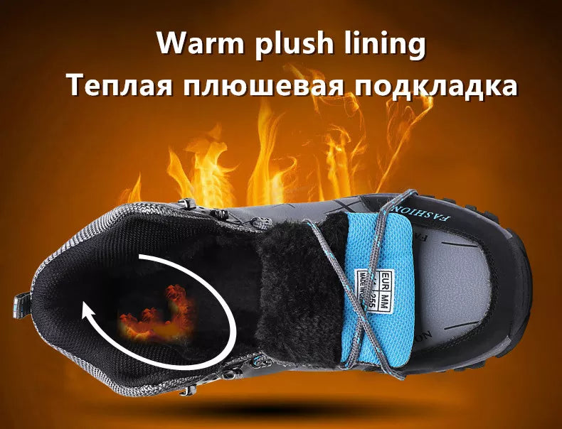 Sammy Jackson™ Snow Sneakers | Warme kicks voor elk terrein