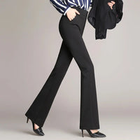 Slim Flared High Waist Pants – Mila