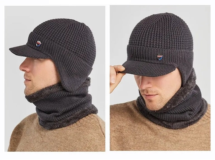 Sammy Jackson™ PlushBlend Muts | Trendy muts met klepdesign