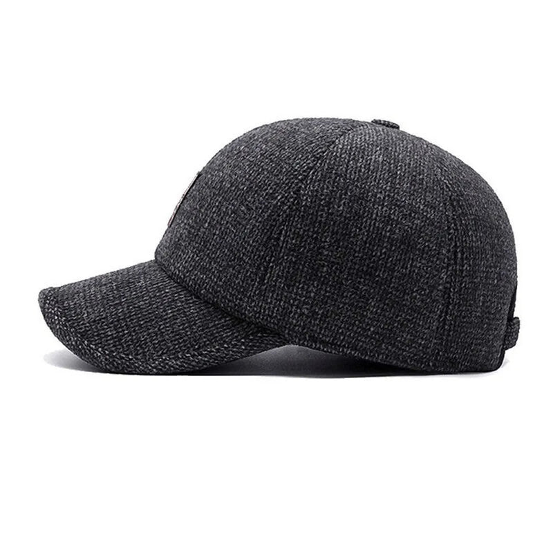 Sammy Jackson™ Classic Winterpet | Nostalgiczna wełniana czapka z napami