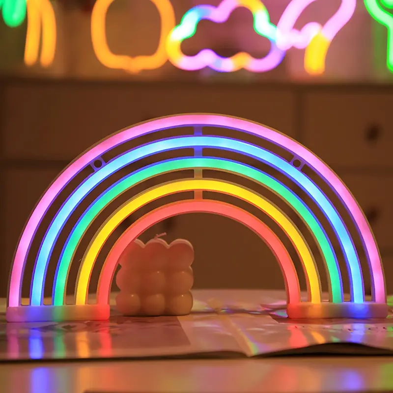 Regenboog Nachtlampje - RadiantArc