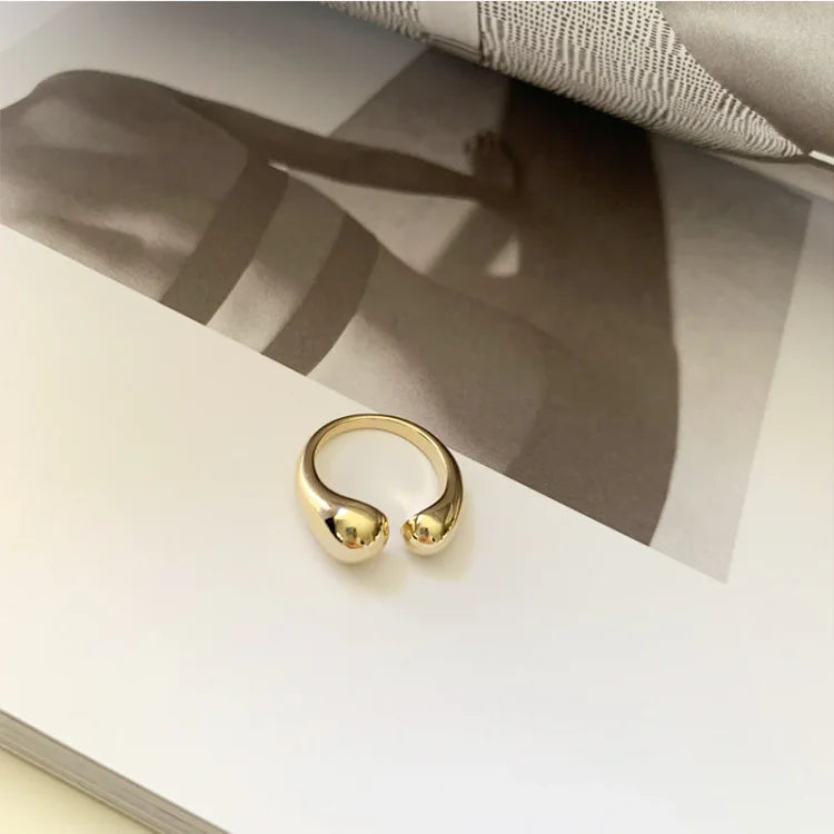 Minimalist Adjustable Ring - Elise