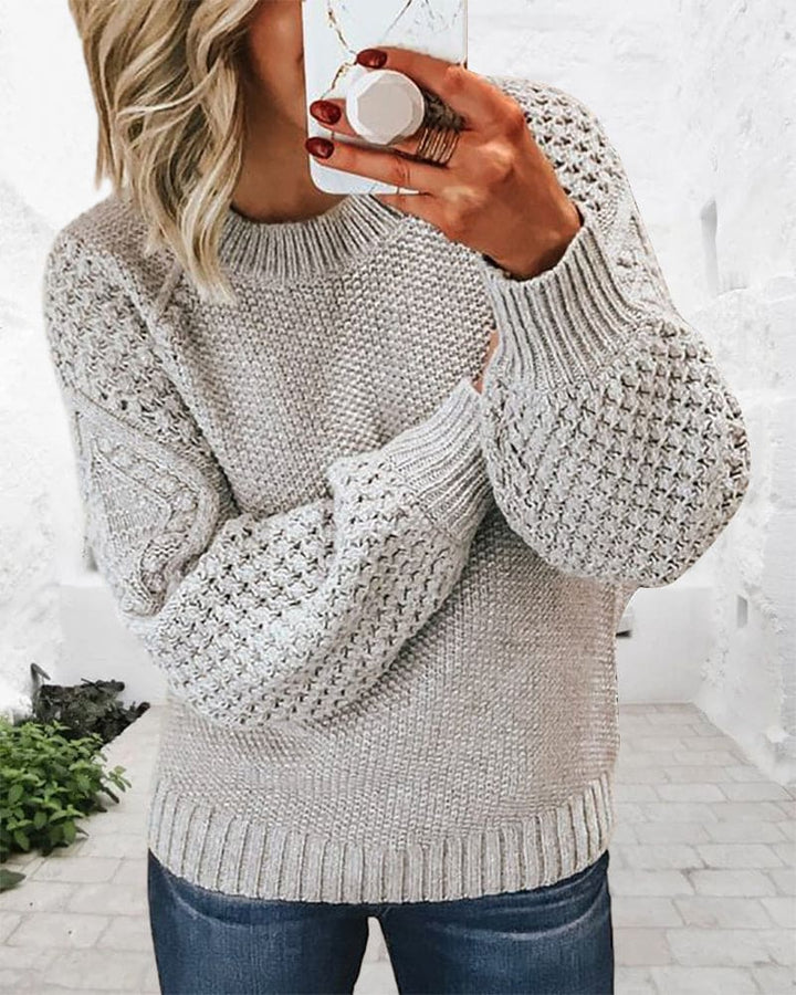 Podstawowy sweter pulower - Evelyn
