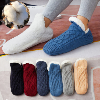 Grube Kaszmirowe Kapcie - CozySteps